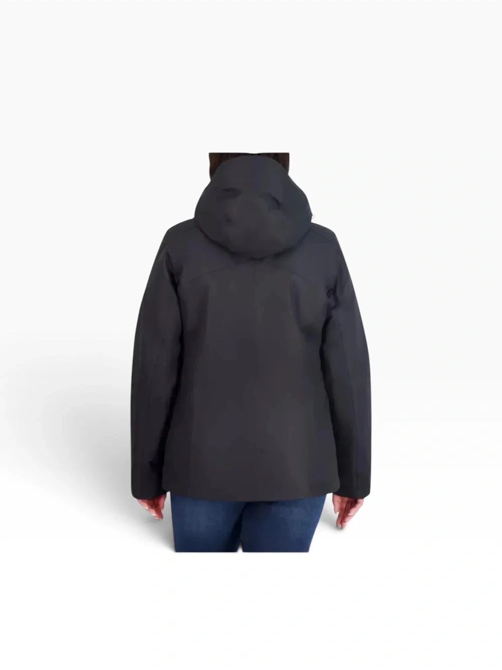 Gerry Ladies’ Snow‑Sky Jacket NWOT | XL Black Waterproof Insulated Hooded Coat